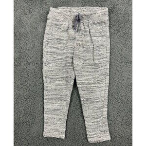 Zara 12-18 Baby Grey Knitted Pants Heather Drawstring